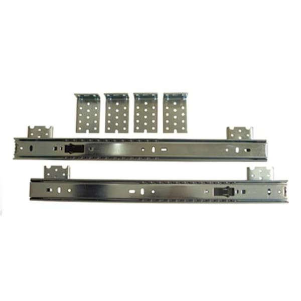 Fulterer Fulterer FR5060 .75 Extension Keyboard Slide Zinc 18 in. 1 Set does one drawer FR 5060 18 ZC - main